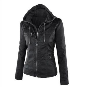 Faux Leather Jacket NWT